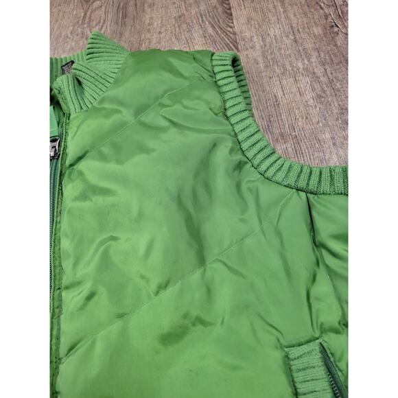 Gander Mountain Guide Series Green Goose Down Women's Puffer Vest Size Large - Picture 3 of 6